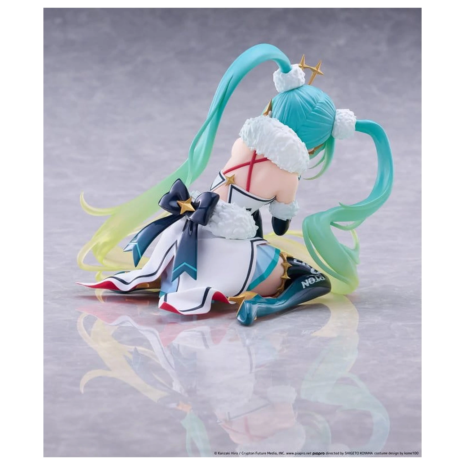 Hatsune Miku Taito Kuji PVC Figura Racing Miku 2018 Ver. Round 8 13 cm fotografija izdelka