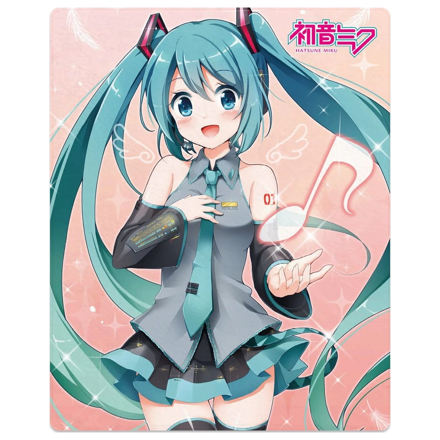 Hatsune Miku Odeja 120 x 153 cm fotografija izdelka