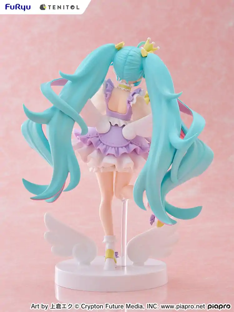 Hatsune Miku Tenitol PVC Kip Hatsune Miku Yumekawa Princess Lavender Ver. 21 cm fotografija izdelka
