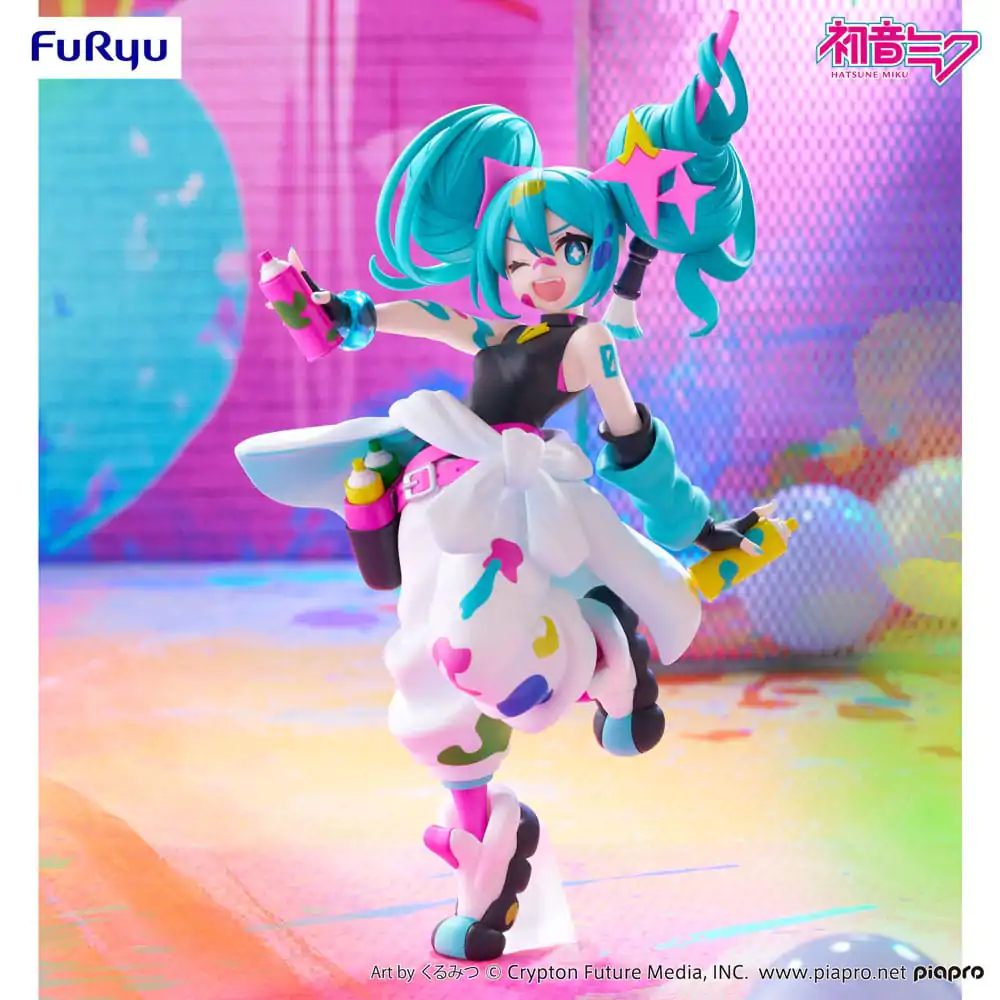 Hatsune Miku Trio-Try-iT PVC kip Miku Paint Girl 19 cm fotografija izdelka