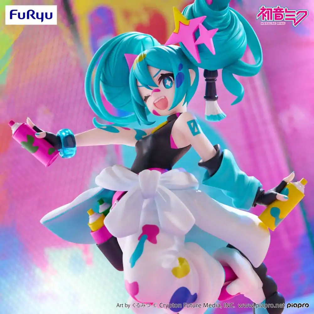 Hatsune Miku Trio-Try-iT PVC kip Miku Paint Girl 19 cm fotografija izdelka