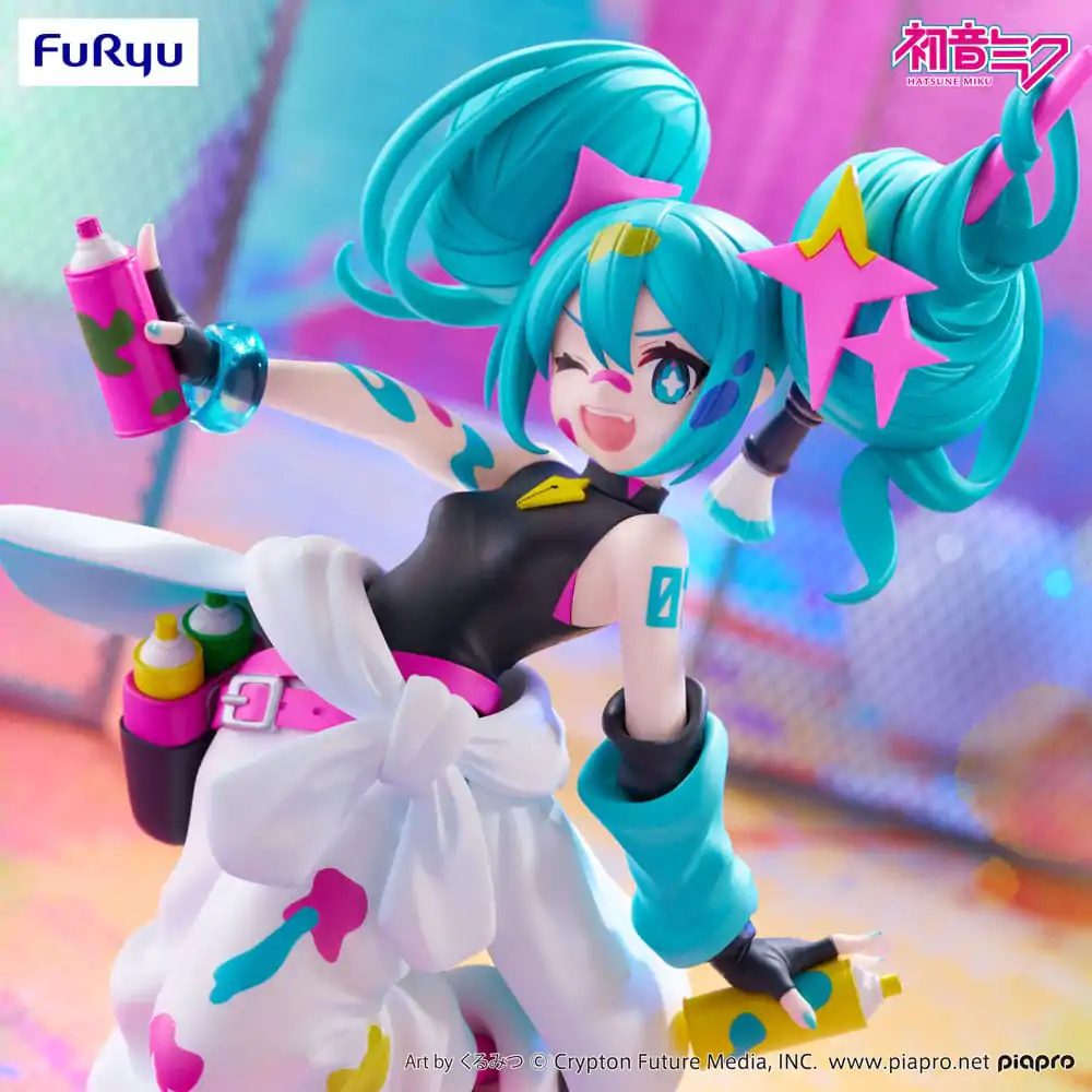 Hatsune Miku Trio-Try-iT PVC kip Miku Paint Girl 19 cm fotografija izdelka