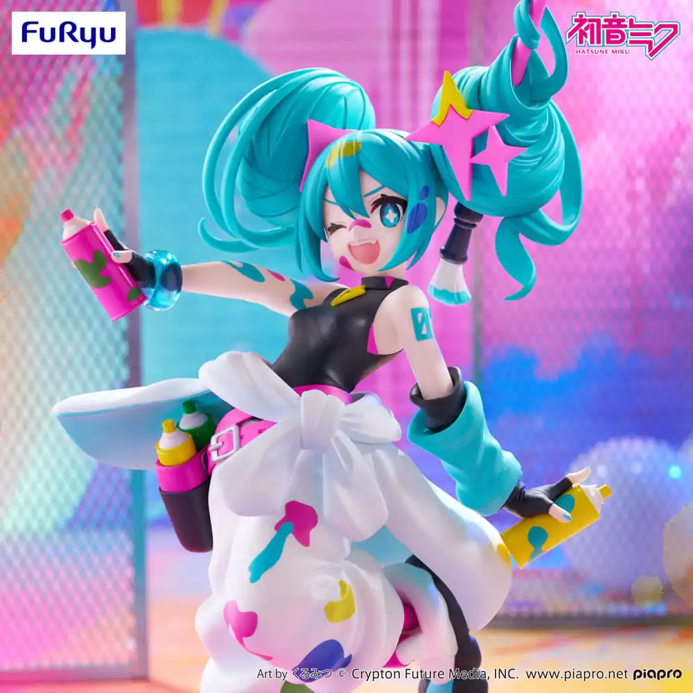 Hatsune Miku Trio-Try-iT PVC kip Miku Paint Girl 19 cm fotografija izdelka