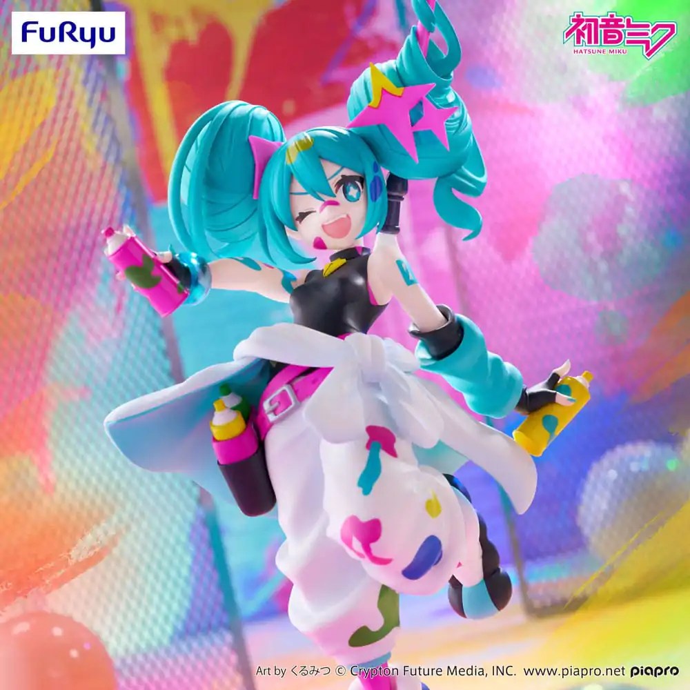 Hatsune Miku Trio-Try-iT PVC kip Miku Paint Girl 19 cm fotografija izdelka