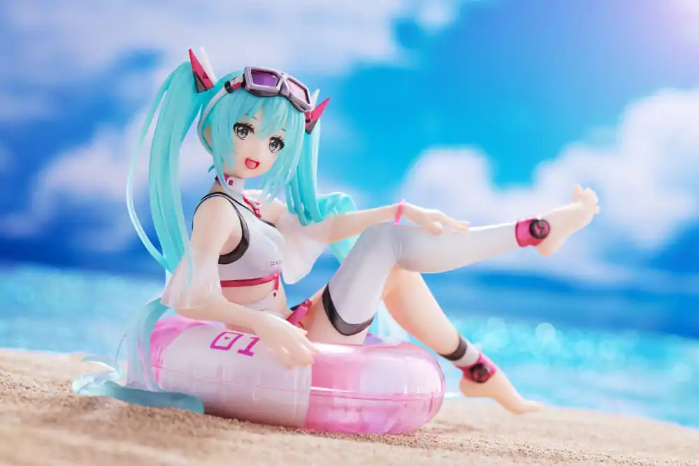 Hatsune Miku Wonderland PVC Kip Aqua Float Girls Figure Hatsune Miku Reissue 18 cm fotografija izdelka
