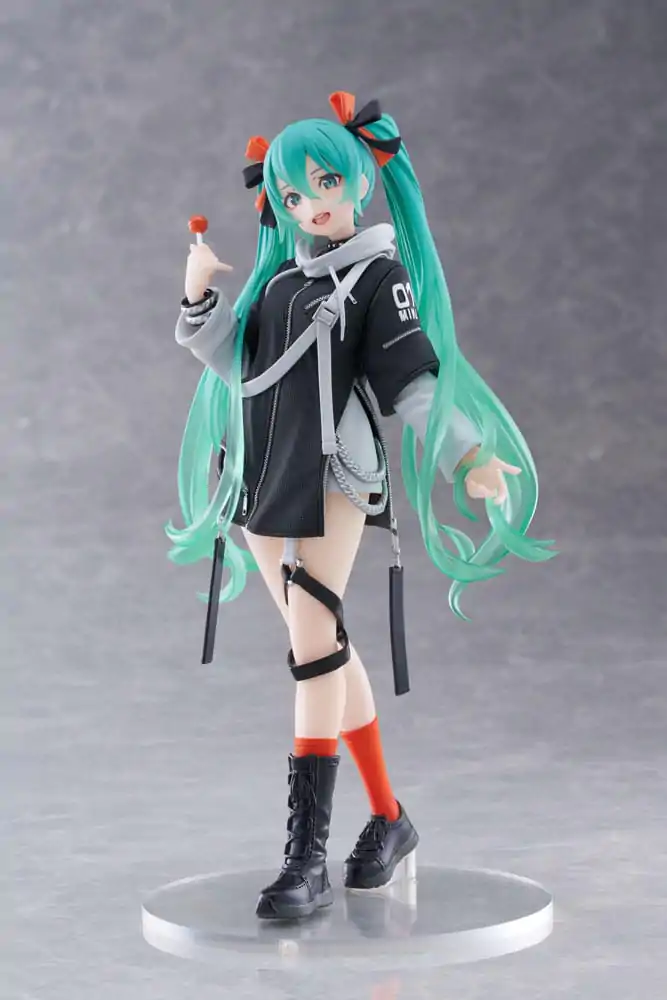 Hatsune Miku Wonderland PVC kip Fashion Punk Ver. 18 cm fotografija izdelka