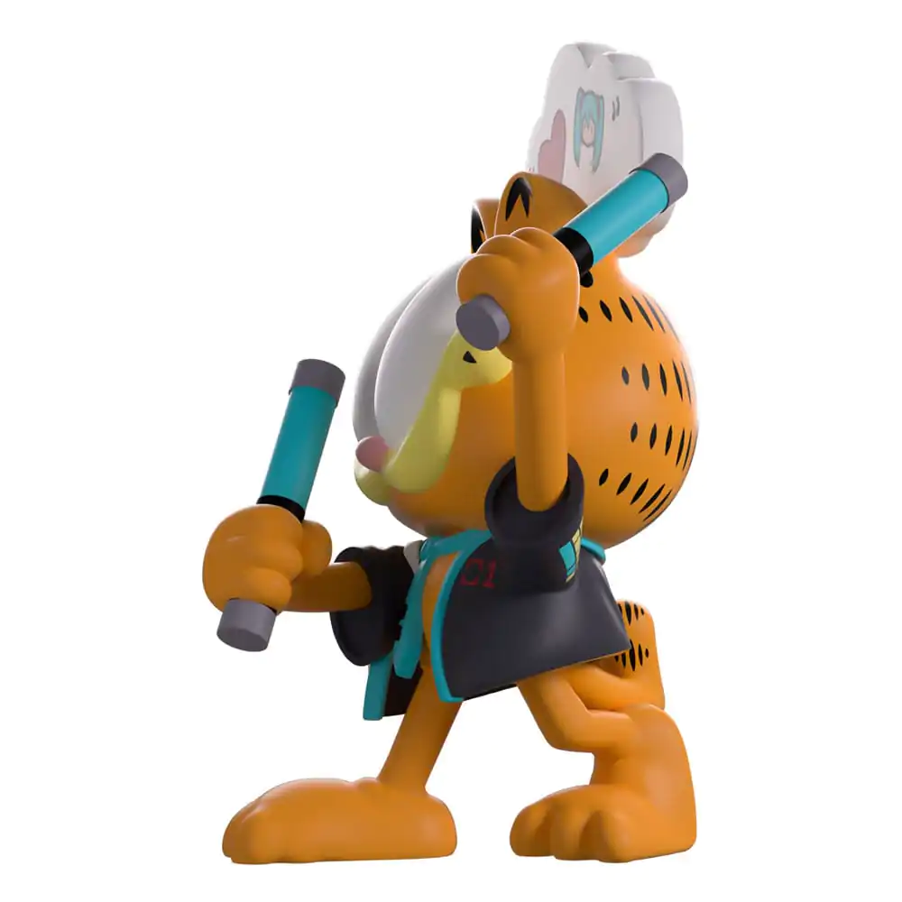Hatsune Miku x Garfield Vinilna figura Miku Concert Garfield 13 cm fotografija izdelka