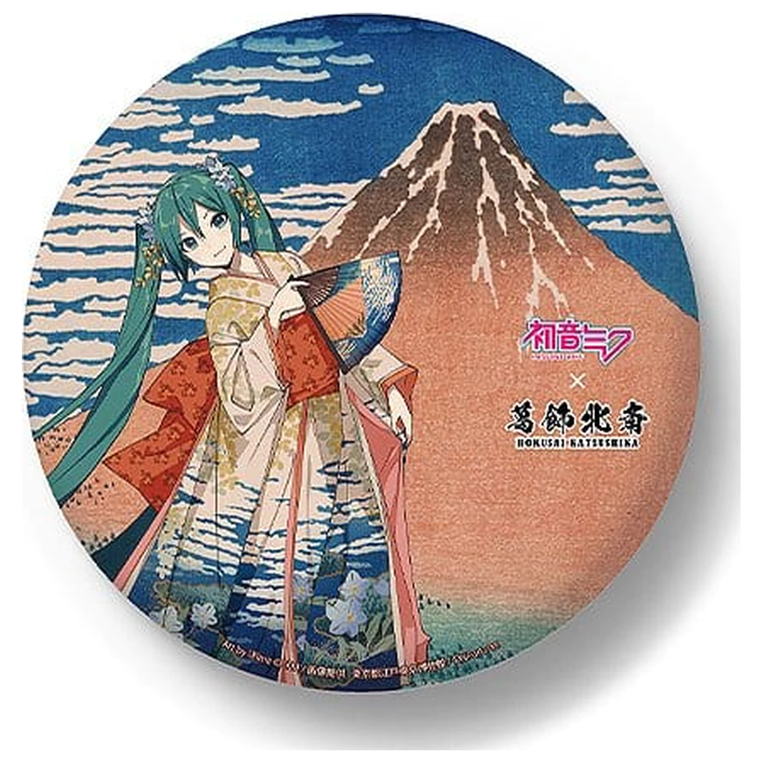 Hatsune Miku x Katsushika Hokusai iXima Velika priponka Lep veter, jasno jutro fotografija izdelka