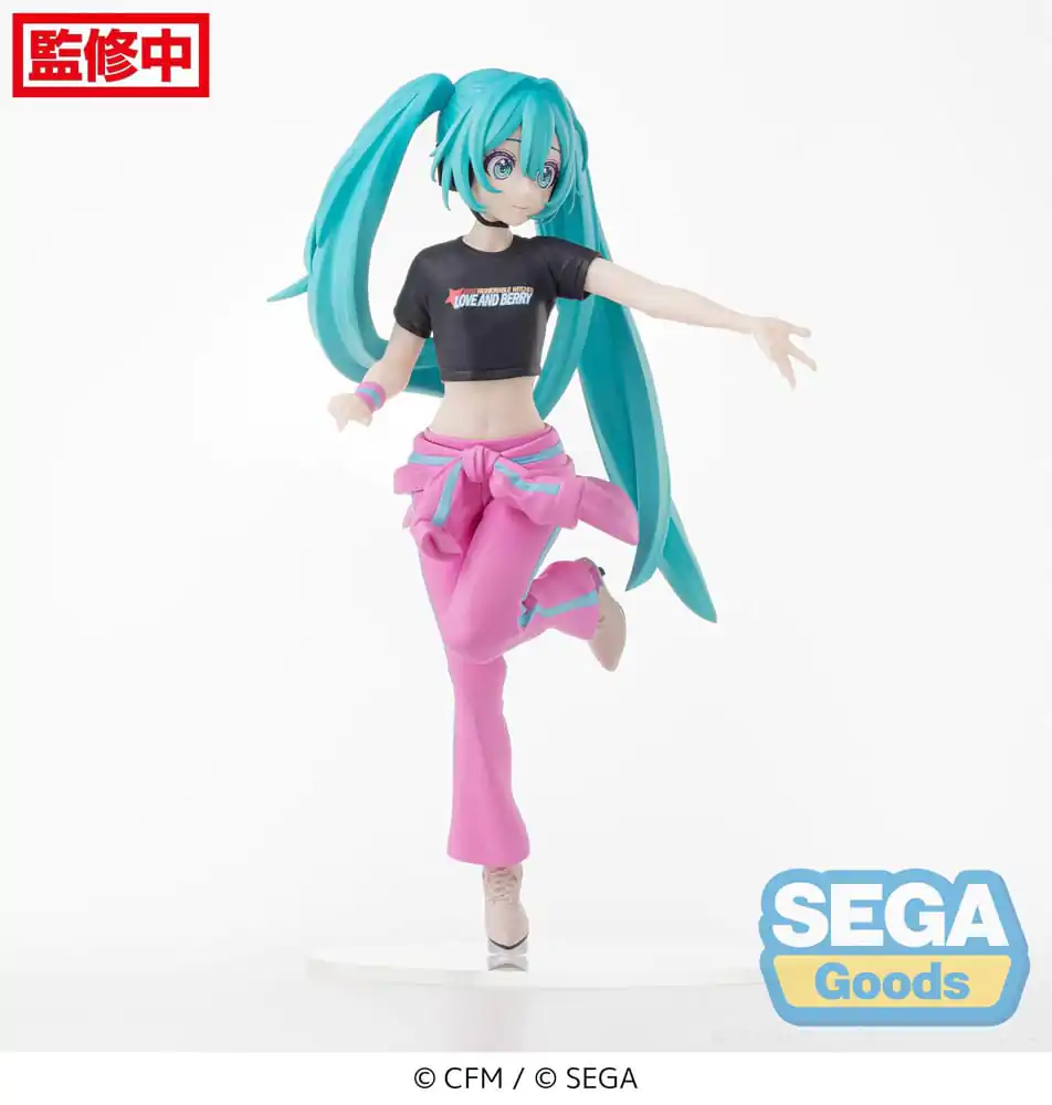 Hatsune Miku x Love and Berry Obleč sa a tancuj! Desktop x Dekoruj Kolekcie PVC Socha Hatsune Miku Berry Kostým Ver. 17 cm fotografija izdelka