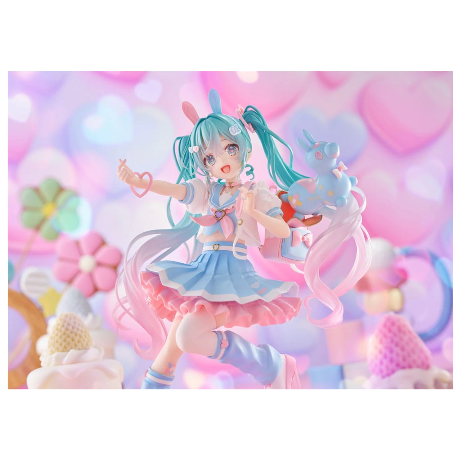 Hatsune Miku x RODY Newly Written Taito Kuji Online PVC kip Hatsune Miku 18 cm fotografija izdelka