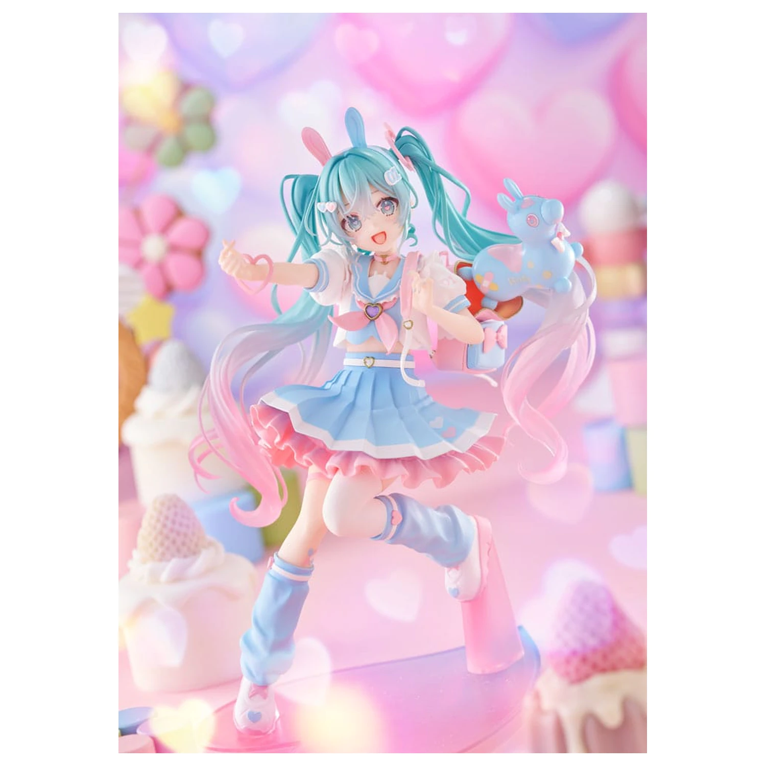 Hatsune Miku x RODY Newly Written Taito Kuji Online PVC kip Hatsune Miku 18 cm fotografija izdelka