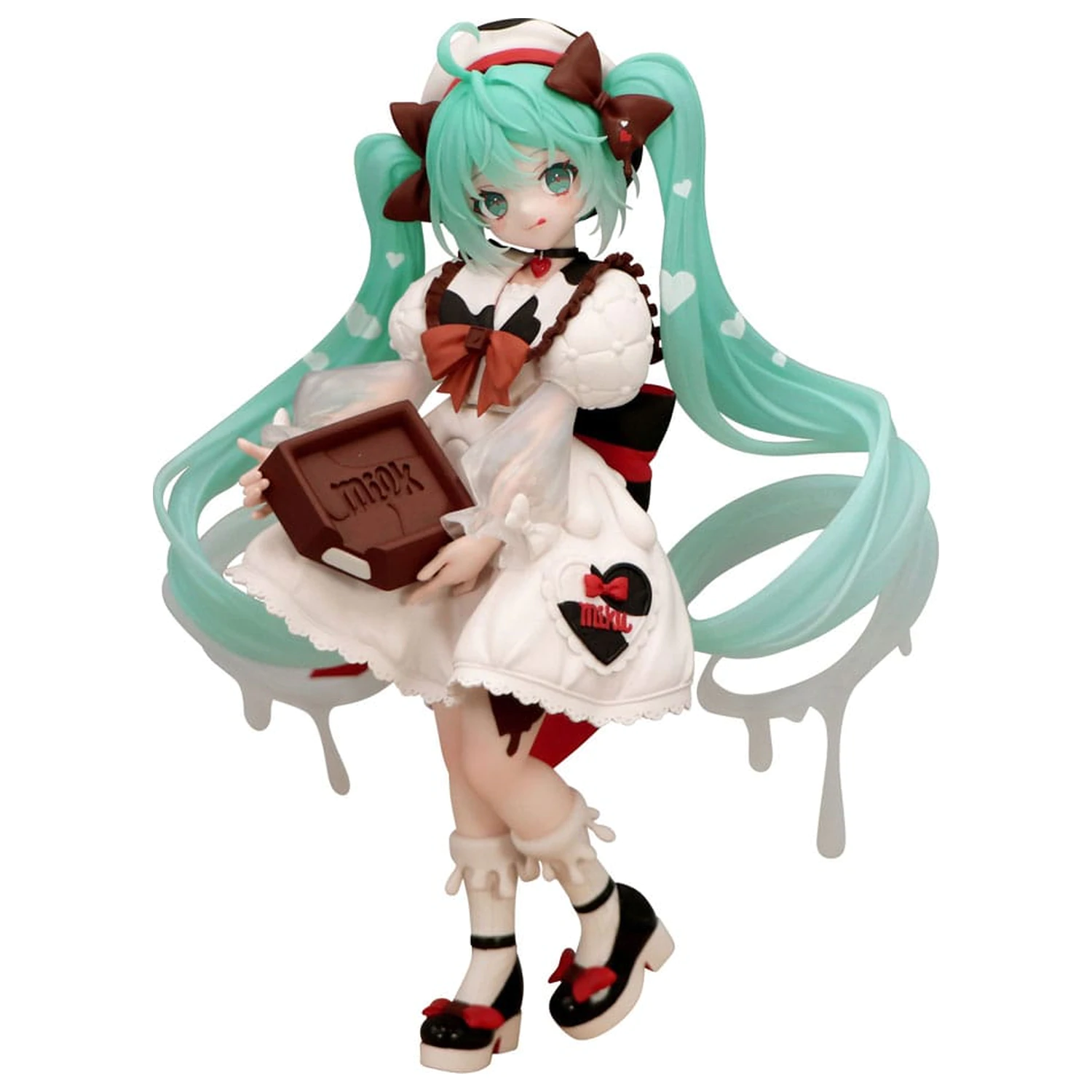 Hatsune Miku x Tirol Choco Trio-Try-iT PVC kip Hatsune Miku Milk Ver. 18 cm fotografija izdelka