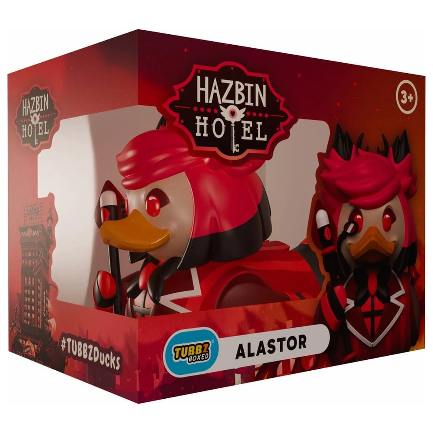 Hazbin Hotel Tubbz PVC figura Alastor v škatli, izdaja 10 cm fotografija izdelka