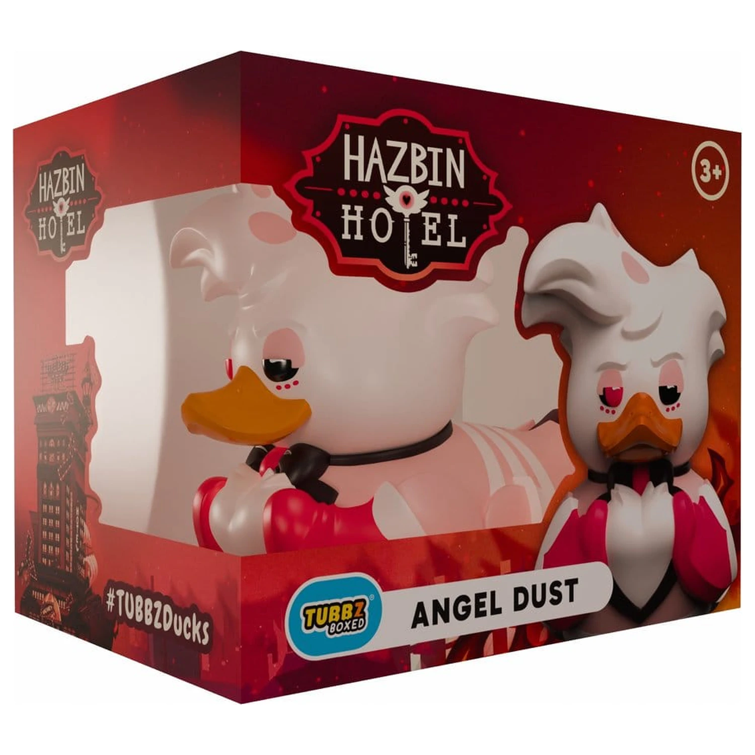 Hazbin Hotel Tubbz PVC figura Angel Dust Boxed Edition 10 cm fotografija izdelka