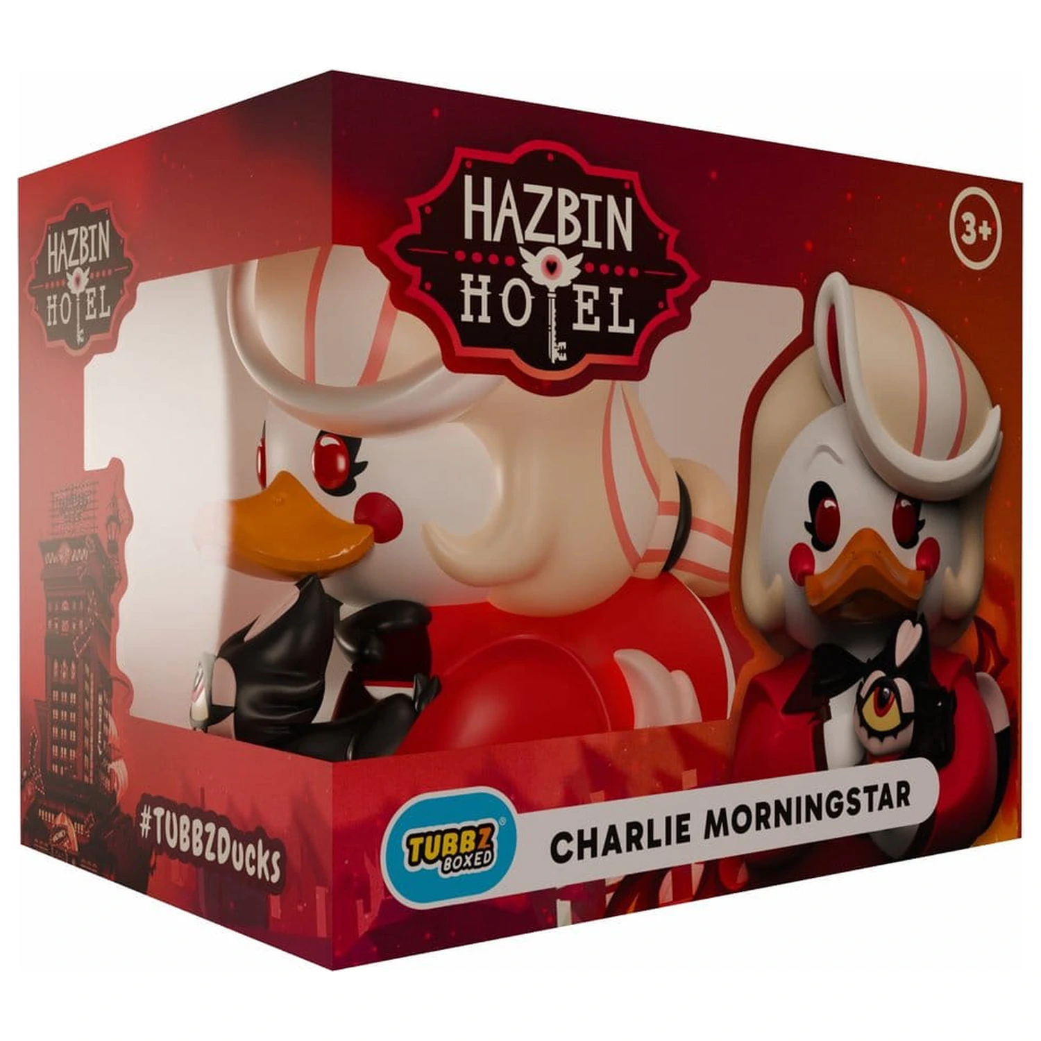 Hazbin Hotel Tubbz PVC figura Charlie Morningstar, pakirana izdaja, 10 cm fotografija izdelka