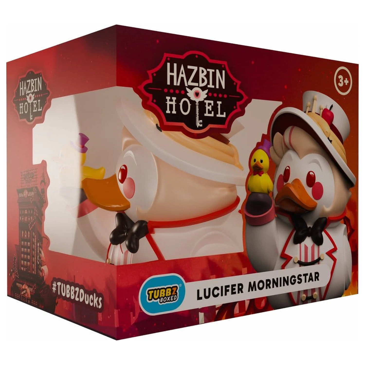 Hazbin Hotel Tubbz PVC figura Lucifer Morningstar Boxed Edition 10 cm fotografija izdelka