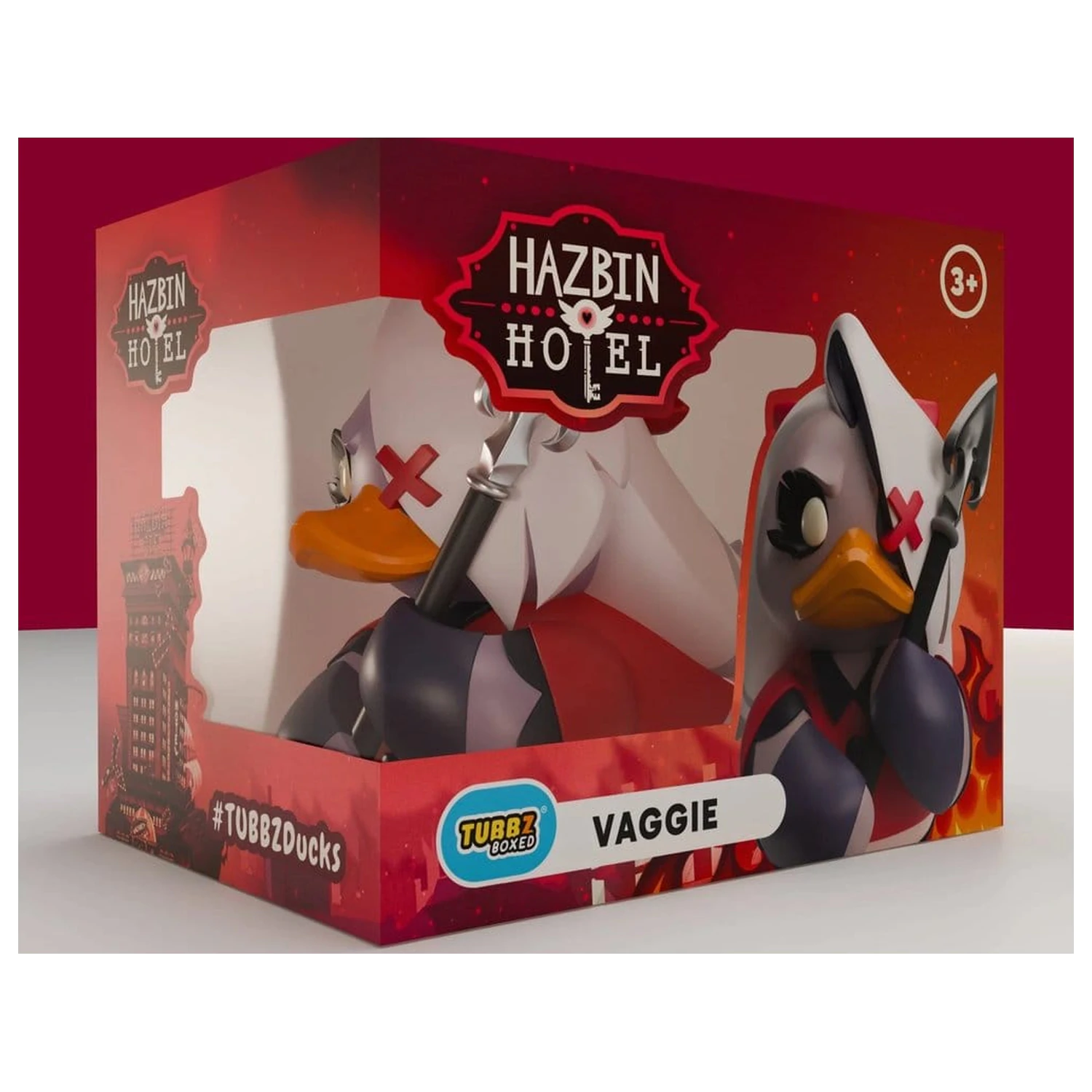 Hazbin Hotel Tubbz PVC figura Vaggie Boxed Edition 10 cm fotografija izdelka
