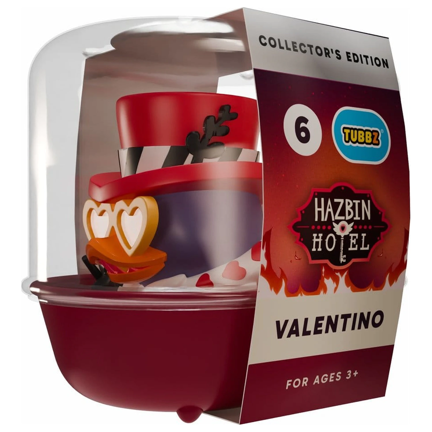 Hazbin Hotel Tubbz PVC Figura Valentino 1st Edition 10 cm fotografija izdelka