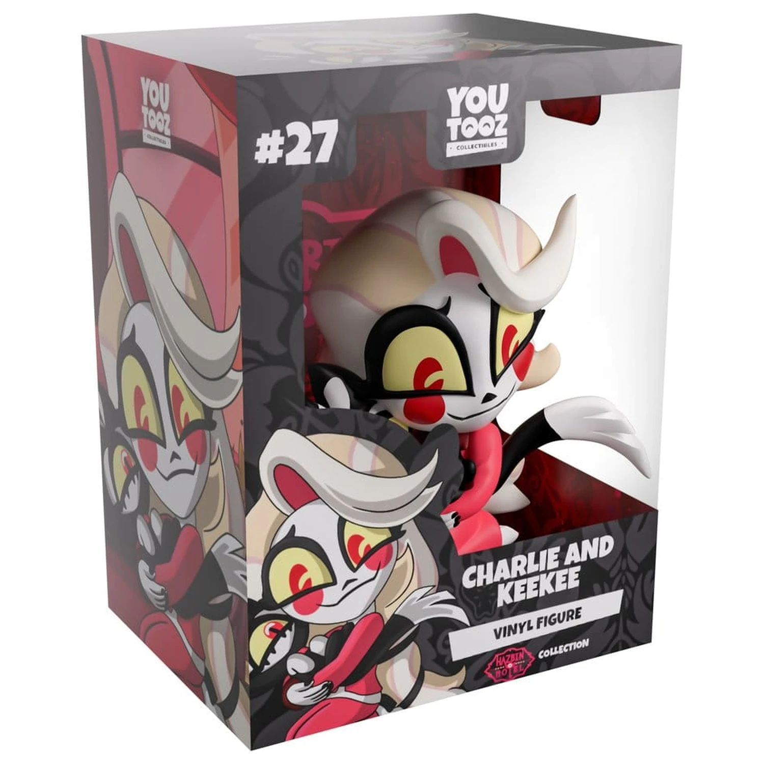 Hazbin Hotel vinilna figura Charlie in KeeKee 10 cm fotografija izdelka