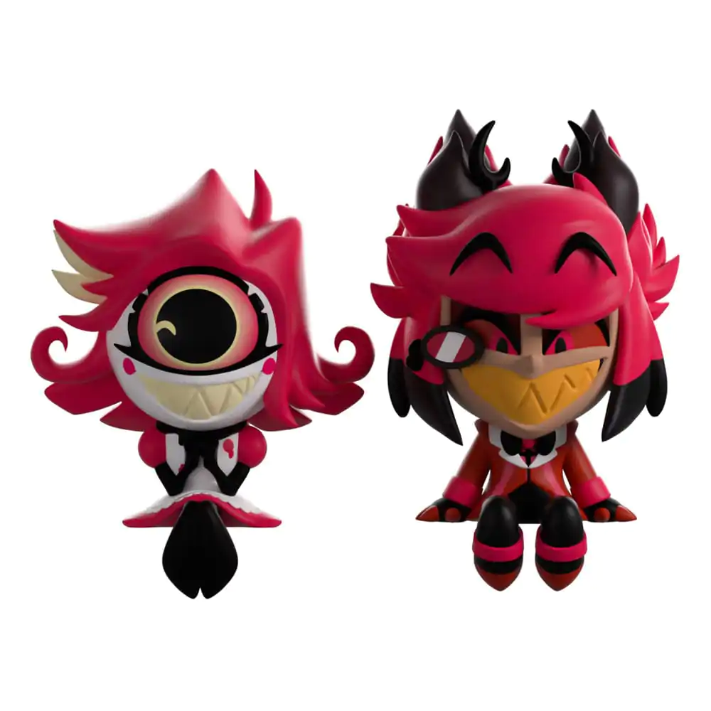 Hazbin Hotel Vinyl Figures Alastor & Niffty Monitor Buddiez Vinilne Figure fotografija izdelka