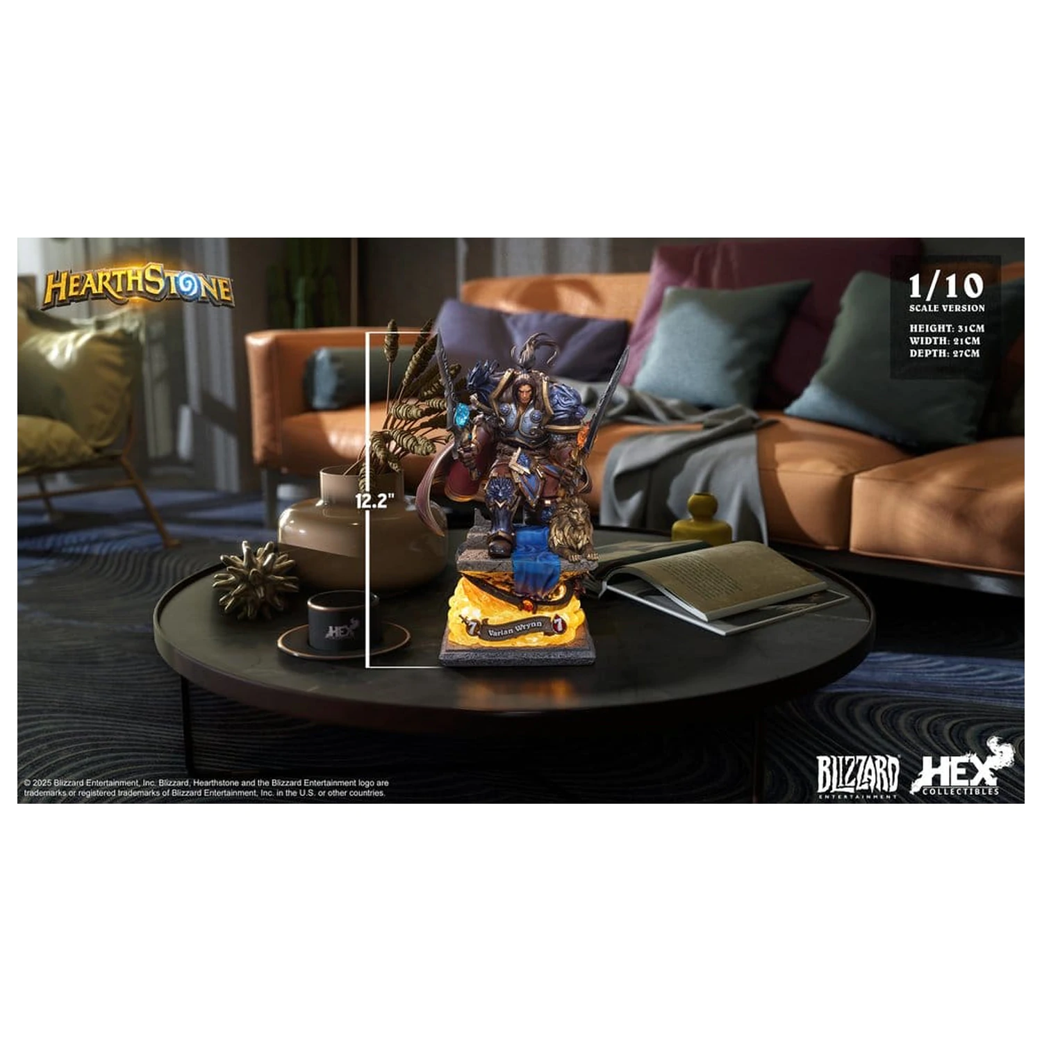 Hearthstone Kip 1/10 Varian Wrynn 31 cm fotografija izdelka