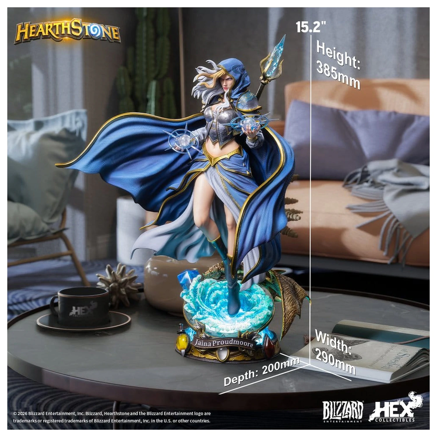 Hearthstone kip 1/6 Jaina Proudmoore 39 cm fotografija izdelka