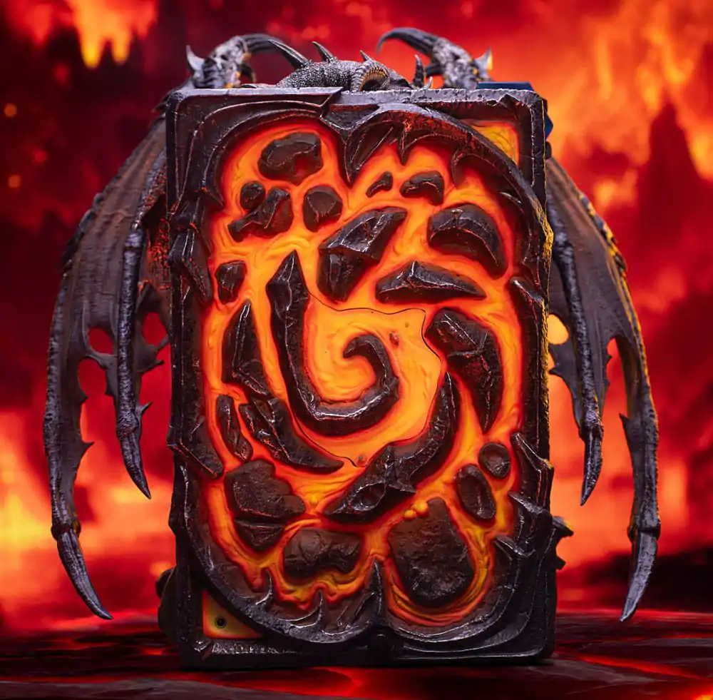 Hearthstone 3D Umetniški okvir Kip Deathwing 34 cm fotografija izdelka