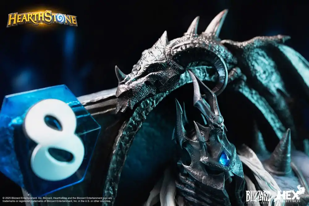 Hearthstone 3D umetniški okvir kip The Lich King 31 cm fotografija izdelka