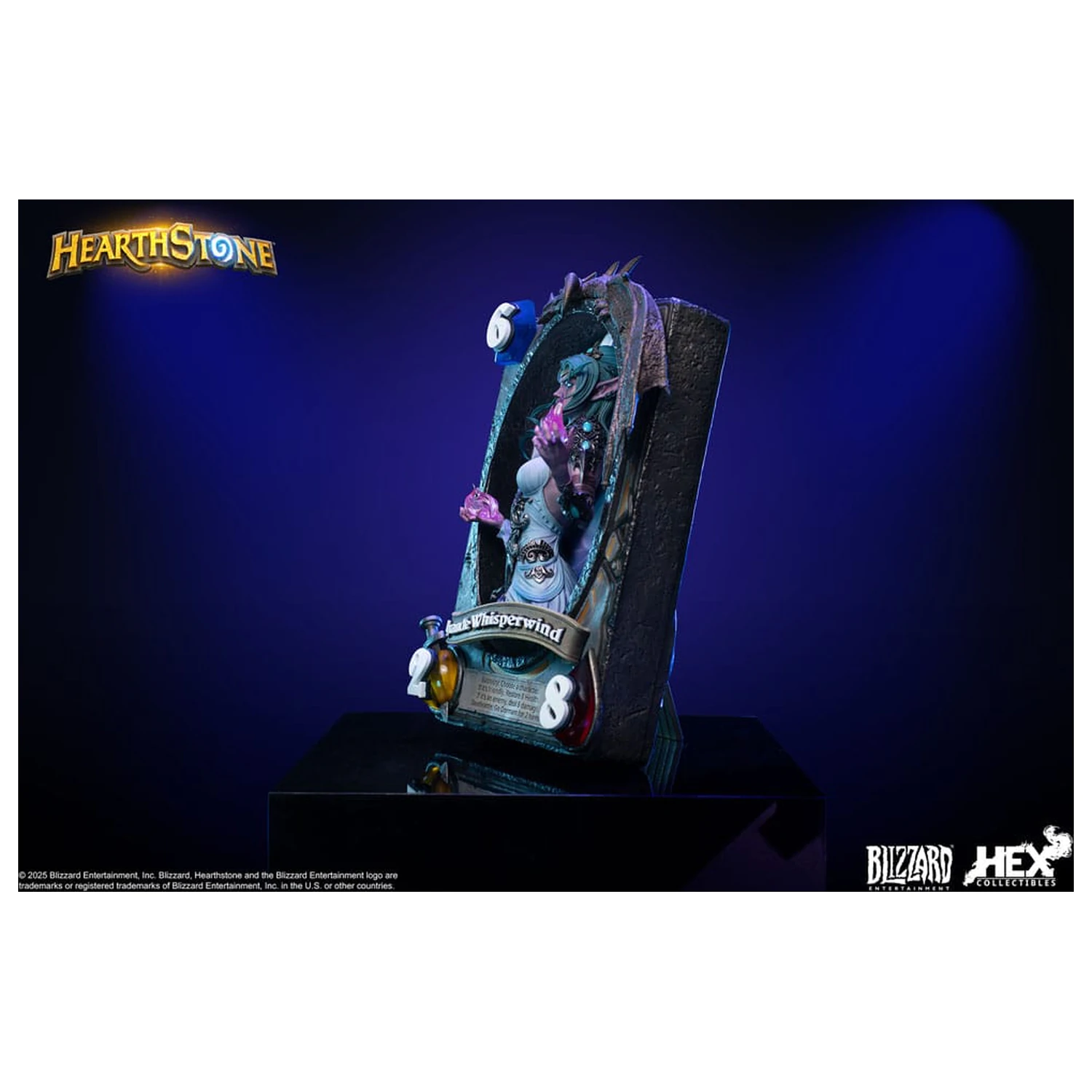 Hearthstone 3D Art Okvir Kip Tyrande Whisperwind 31 cm fotografija izdelka