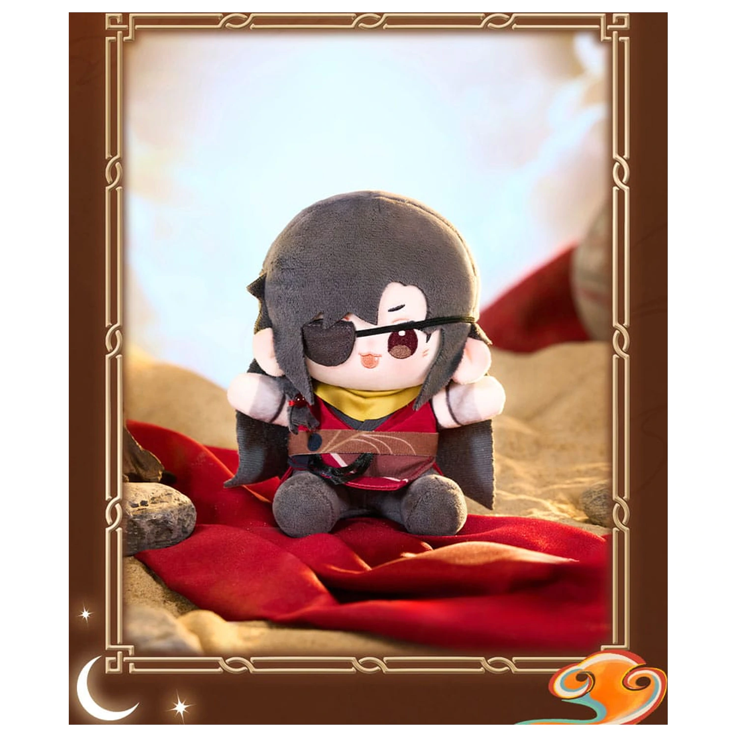 Heaven Official´s Blessing Ming Yue Lou Lan Series Chibi Plišasta figura Hua Cheng 15 cm fotografija izdelka