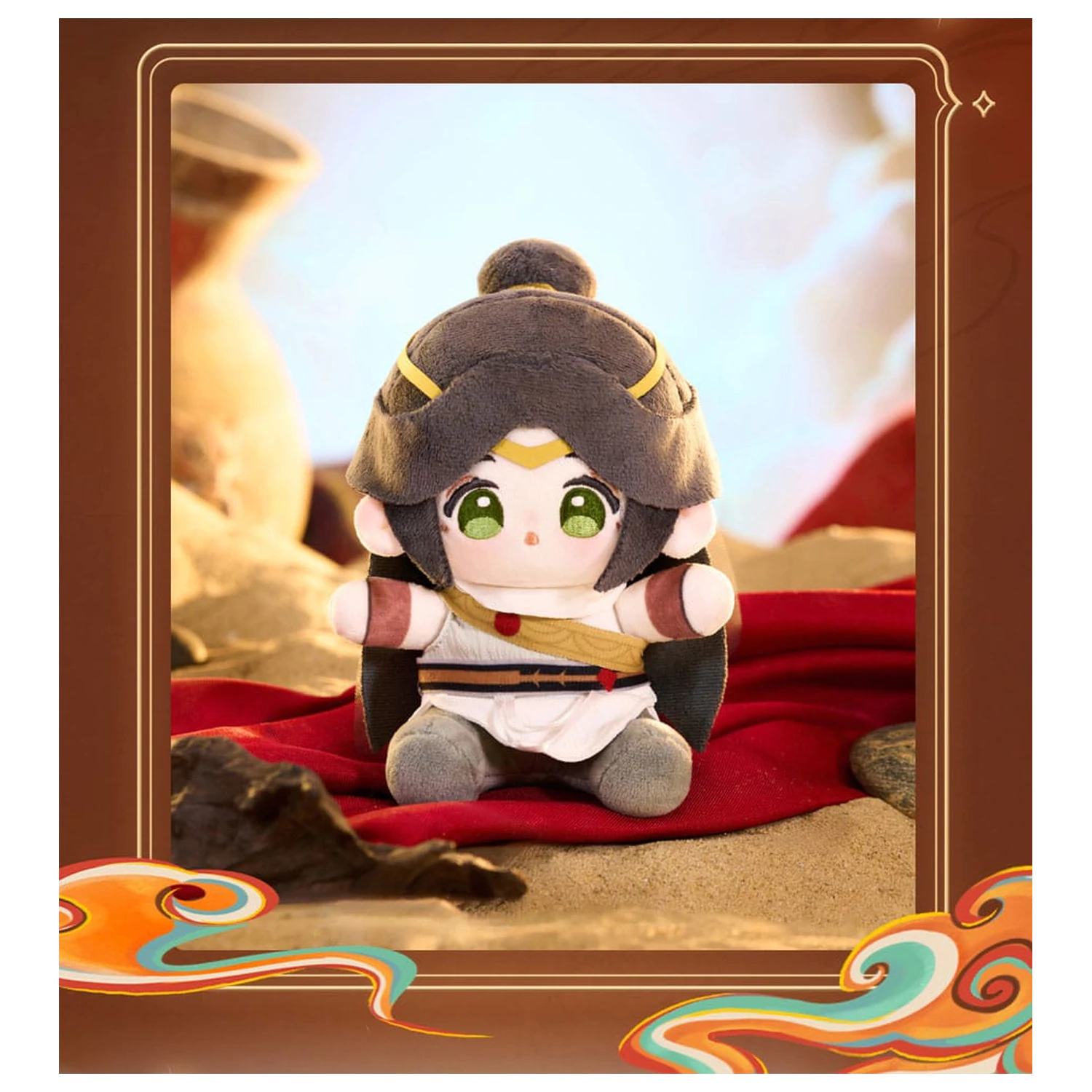 Heaven Official´s Blessing Ming Yue Lou Lan Series Chibi Plišasta figura Xie Lian 15 cm fotografija izdelka