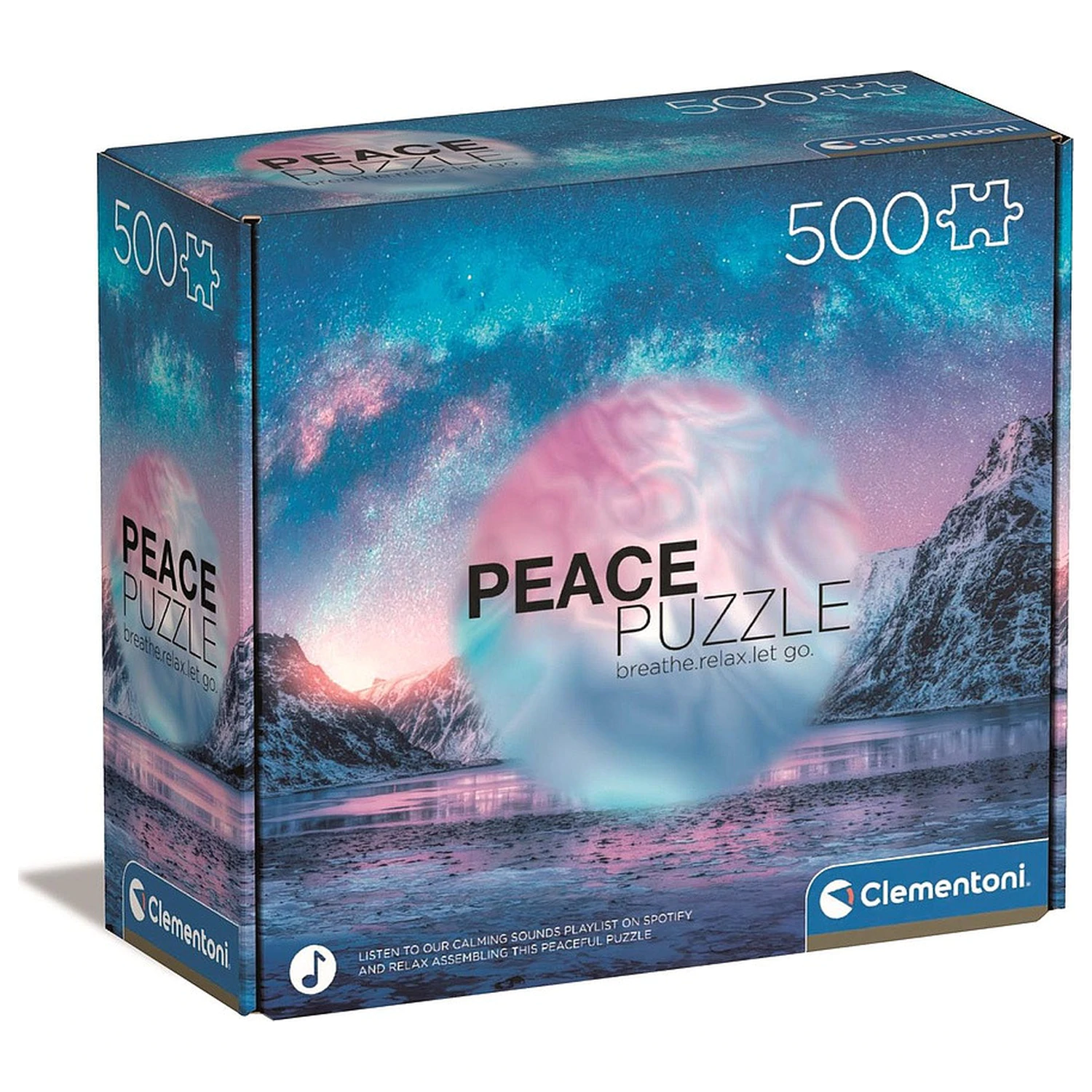 Hegyvidék Light Blue 500-delna Peace sestavljanka fotografija izdelka