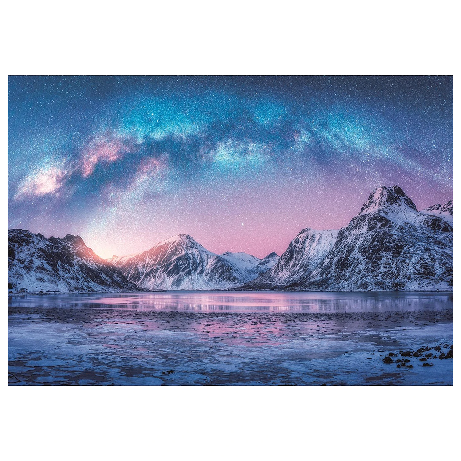 Hegyvidék Light Blue 500-delna Peace sestavljanka fotografija izdelka