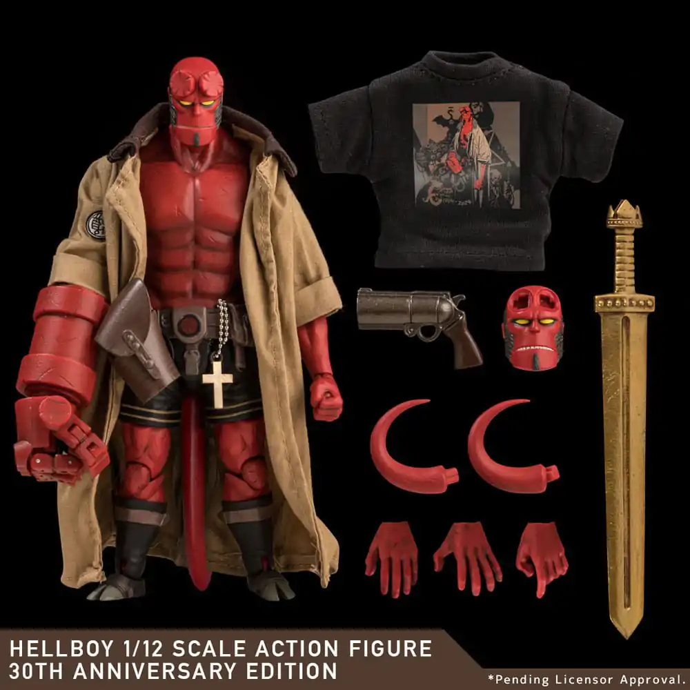 Akcijska figura Hellboy 1/12 Hellboy 30th Anniversary Edition 19 cm fotografija izdelka