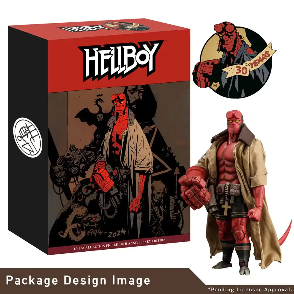 Akcijska figura Hellboy 1/12 Hellboy 30th Anniversary Edition 19 cm fotografija izdelka