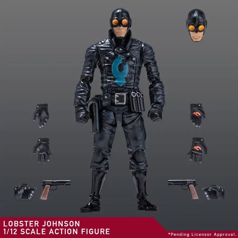 Hellboy akcijska figura 1/12 Lobster Johnson 17 cm fotografija izdelka