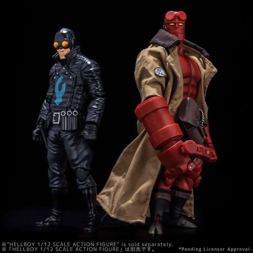 Hellboy akcijska figura 1/12 Lobster Johnson 17 cm fotografija izdelka