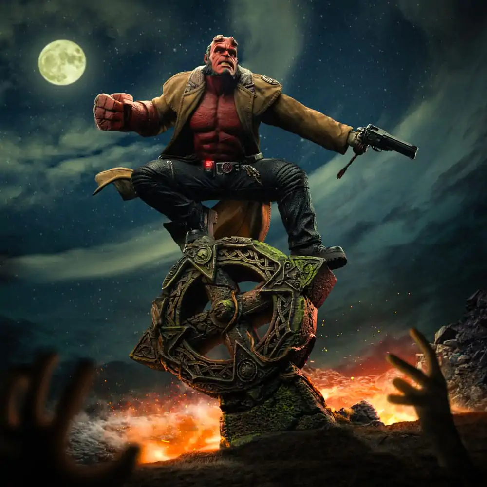 Hellboy 2 BDS Art Scale Kip 1/10 Hellboy 34 cm fotografija izdelka