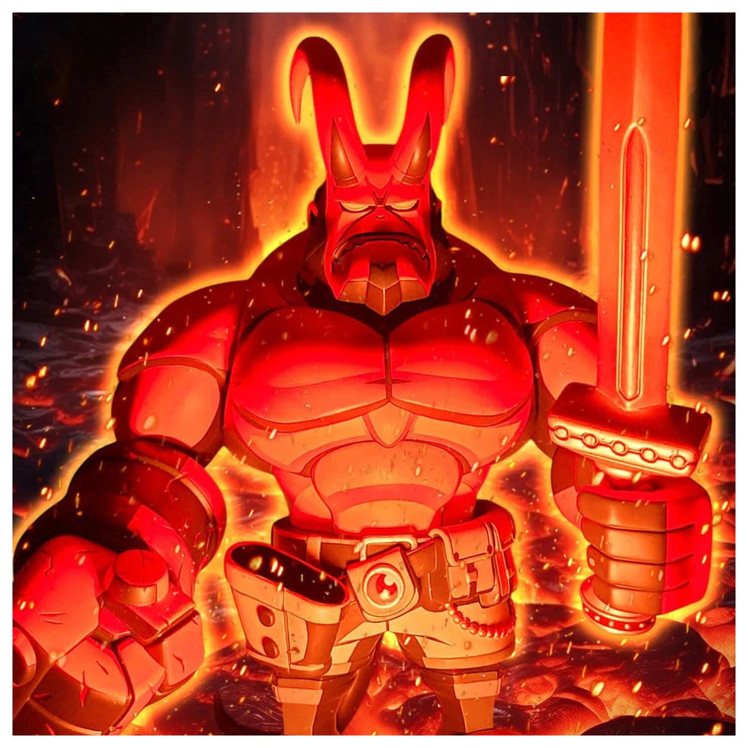 Hellboy Bulkyz vinilna figura 29 cm fotografija izdelka