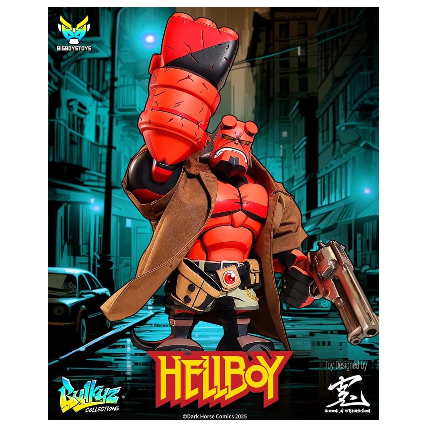 Hellboy Bulkyz vinilna figura 29 cm fotografija izdelka