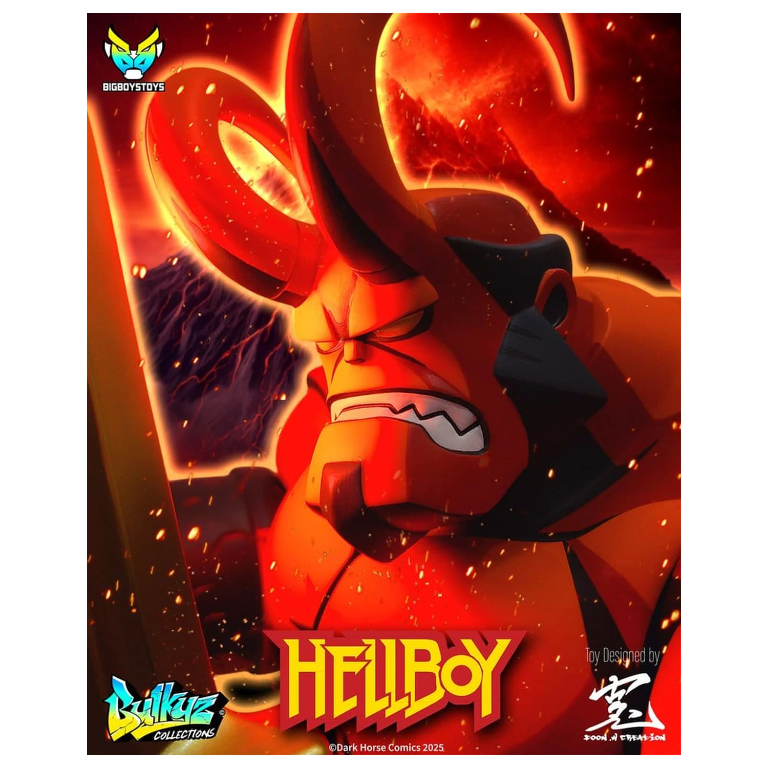 Hellboy Bulkyz vinilna figura 29 cm fotografija izdelka