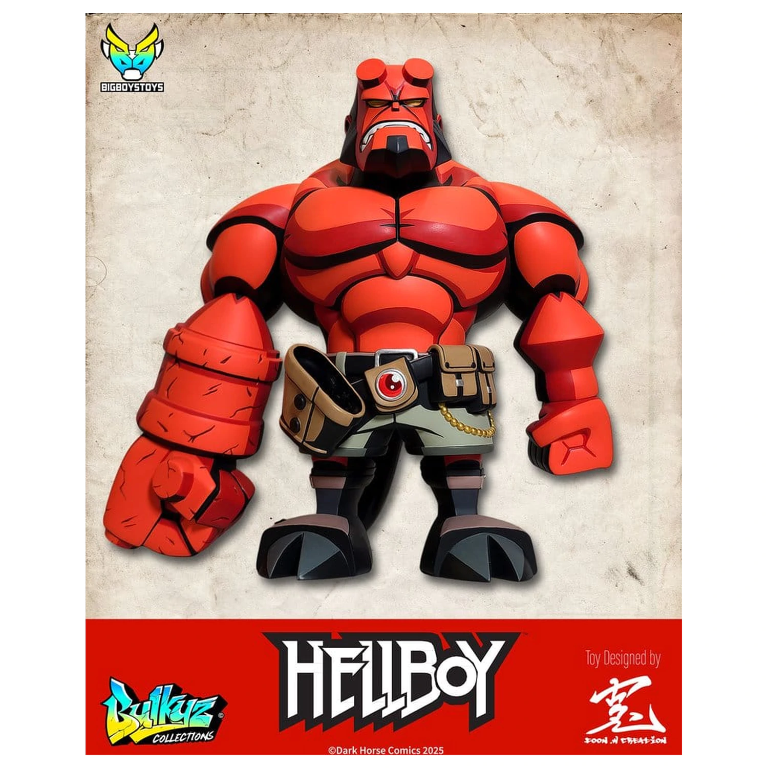 Hellboy Bulkyz vinilna figura 29 cm fotografija izdelka