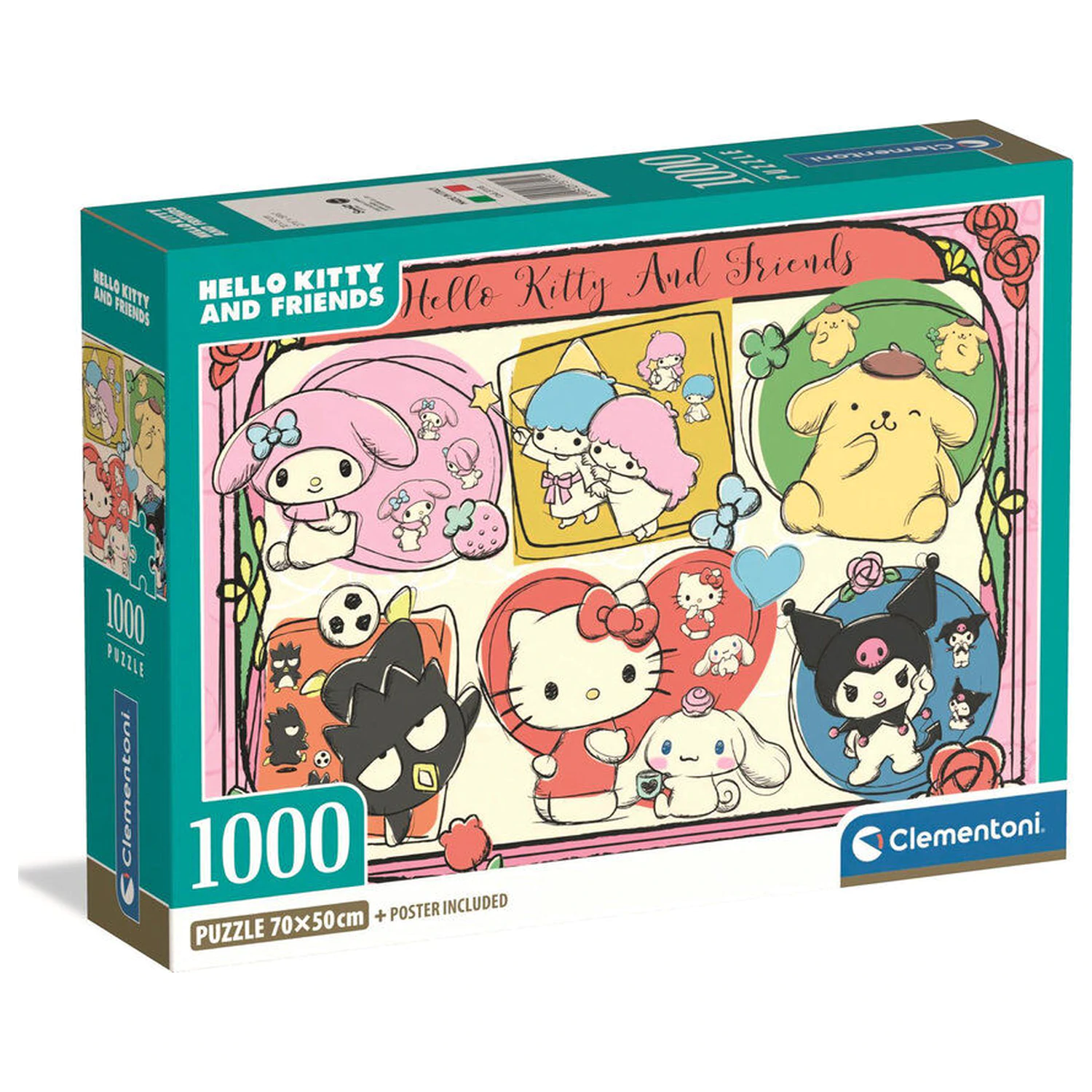Hello Kitty 2 sestavljanka 1000 kosov fotografija izdelka