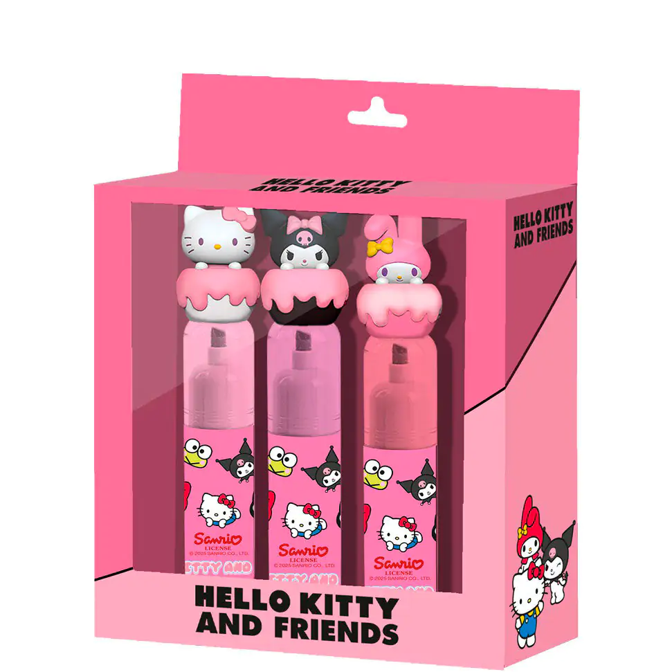 Hello Kitty balenie 3 zvýrazňovače fotografija izdelka