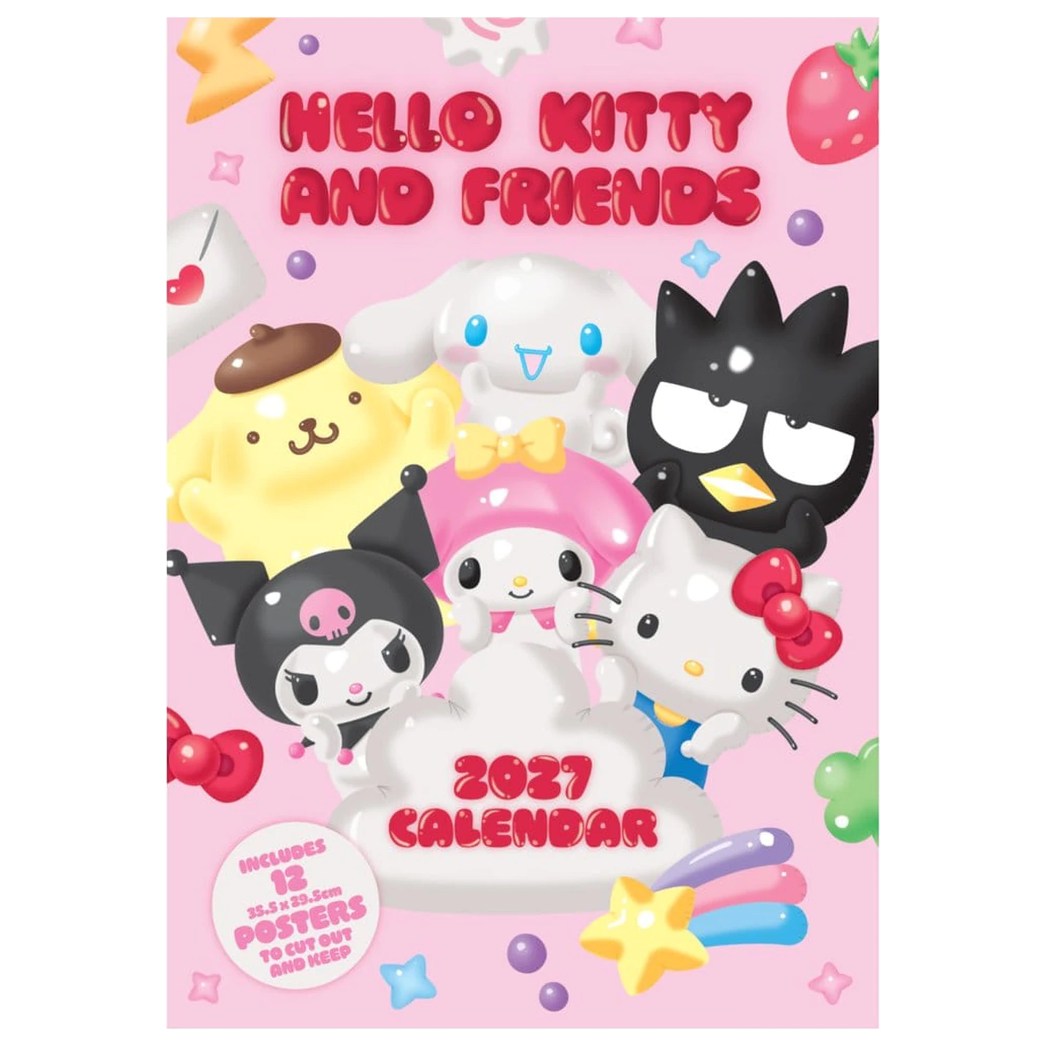 Hello Kitty Koledar A3 Plakat 2027 fotografija izdelka