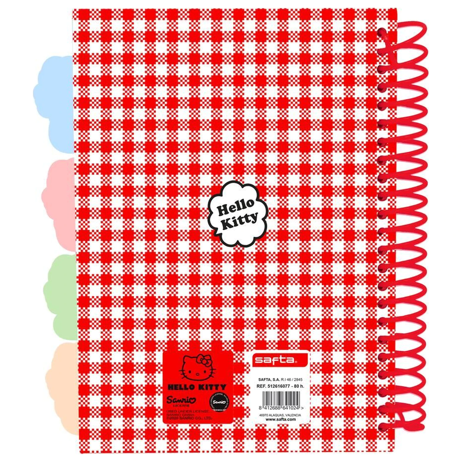 Hello Kitty A5 zvezek fotografija izdelka