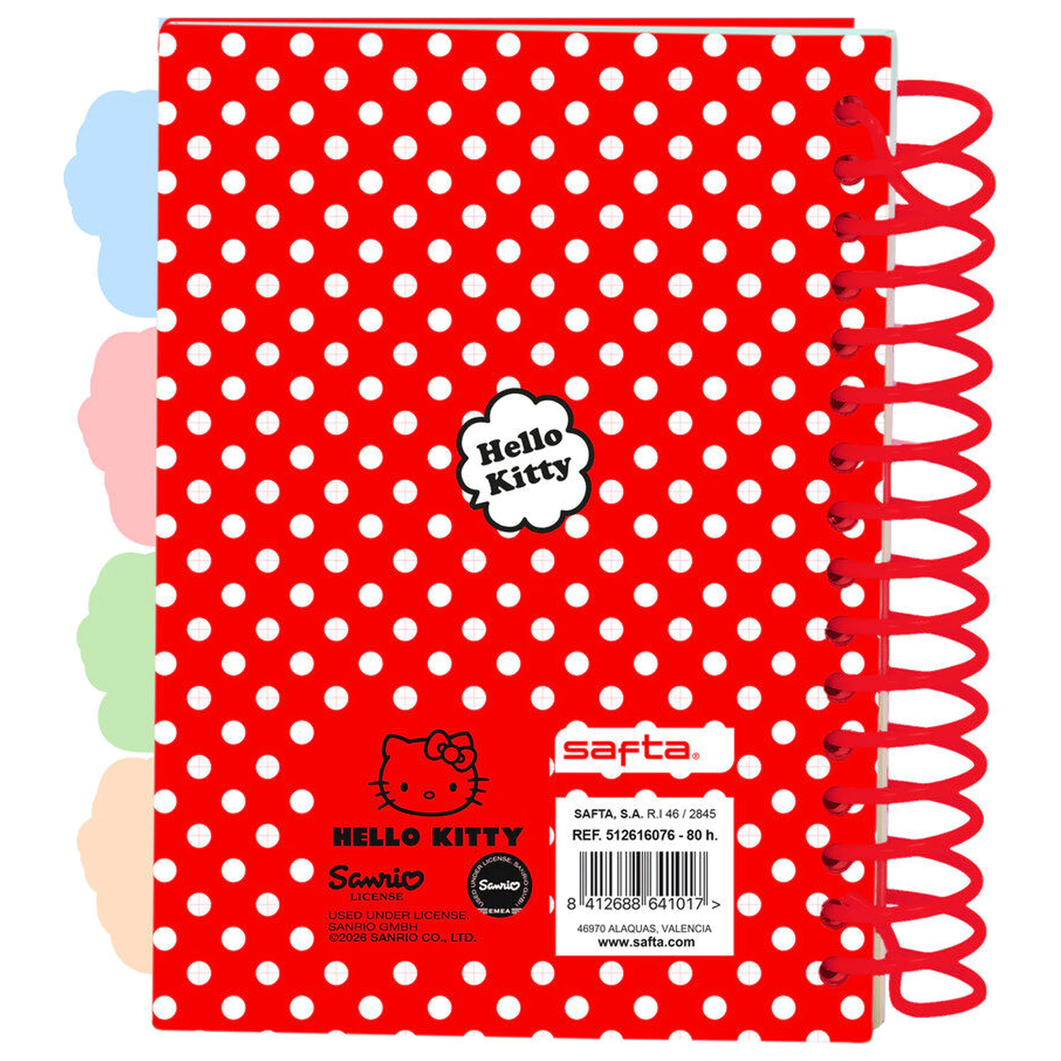 Hello Kitty beležka A6 fotografija izdelka