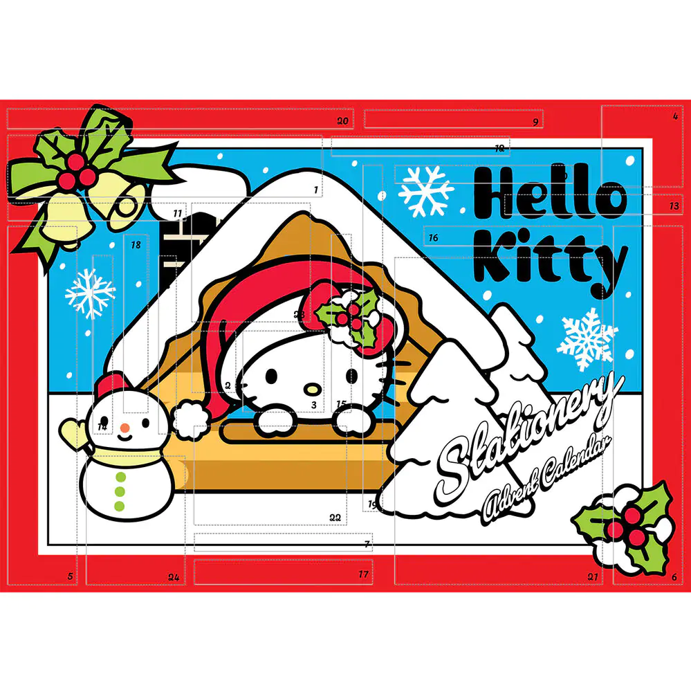 Hello Kitty adventni koledar fotografija izdelka