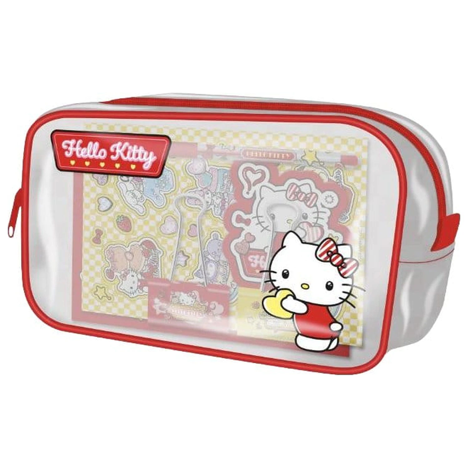 Hello Kitty and Friends prozoren komplet peresnice American Diner Version fotografija izdelka