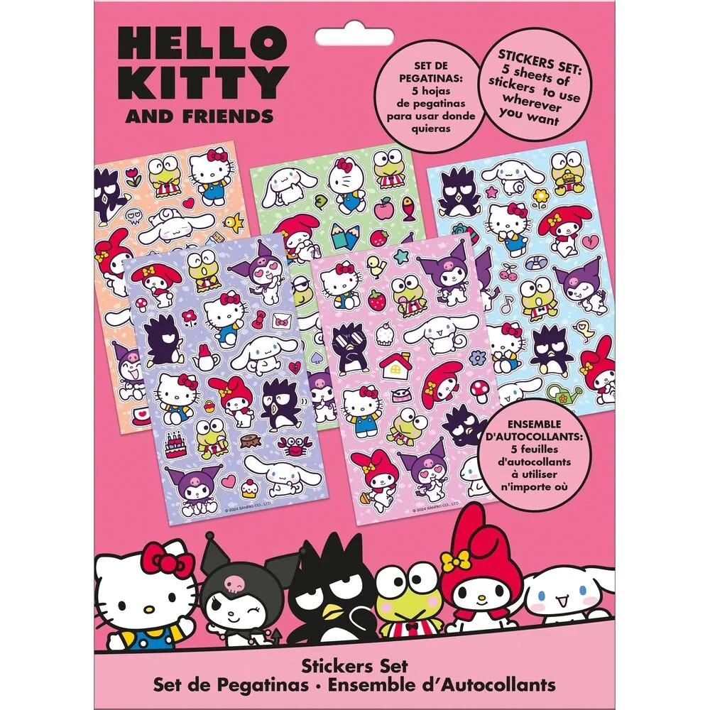 Hello Kitty and Friends Set nalepk fotografija izdelka
